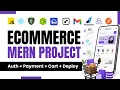 MERN Stack E-Commerce Project - JWT Auth Redux Payments Cart Deployment Razorpay Cloudinary