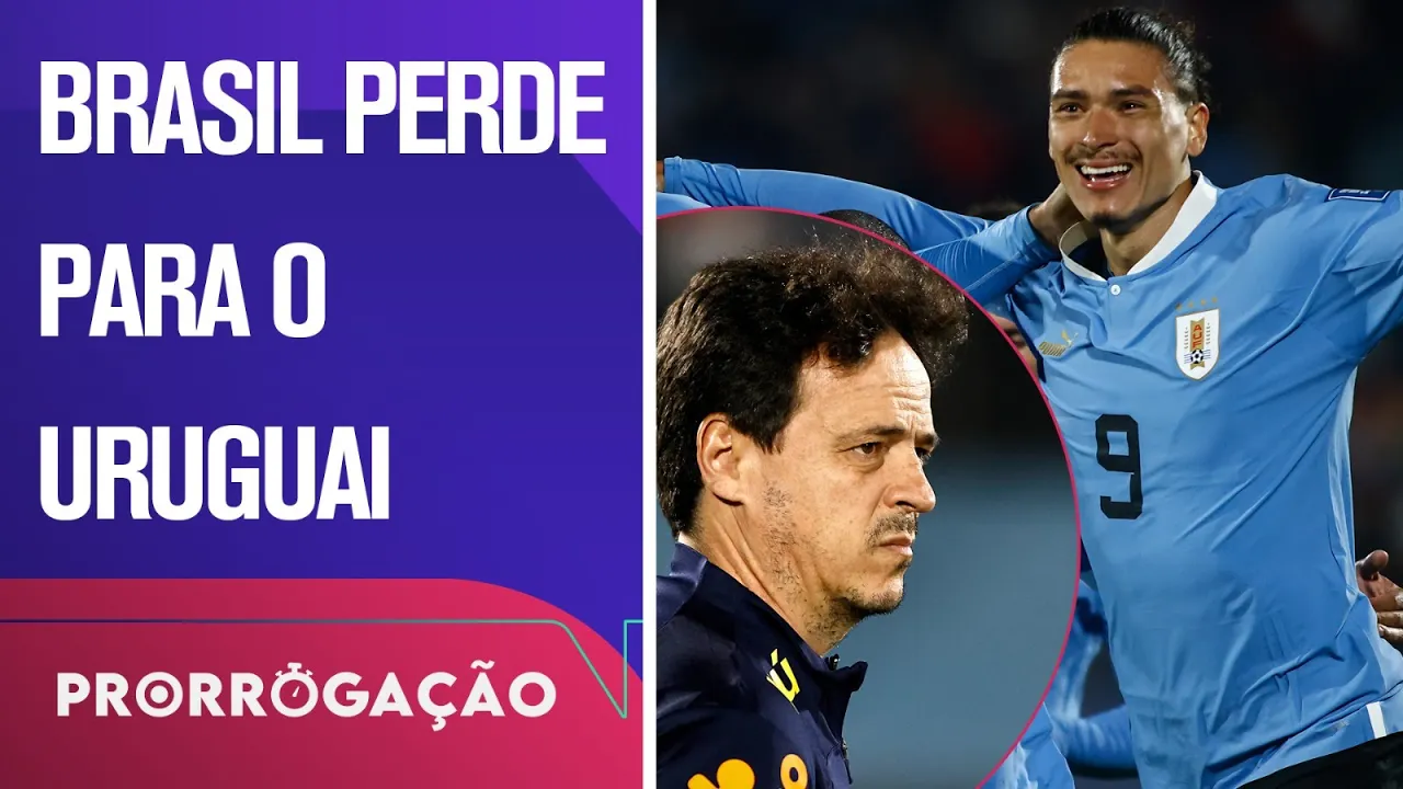 BRASIL REPETE MÁ ATUAÇÃO E PERDE PARA O URUGUAI; NEYMAR SAI MACHUCADO | PRORROGAÇÃO