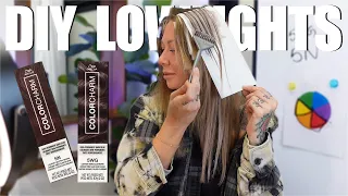 DIY lowlights