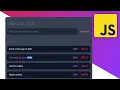 Build a Todo list app in HTML CSS JavaScript in 2024 JavaScript for Beginners tutorial