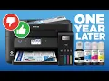 Epson EcoTank Printers ONE YEAR LATER - My honest review