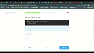 52 AI generated practice Python Developer Sololearn