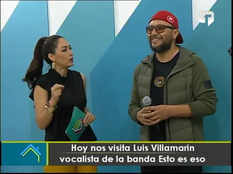 Hoy nos visita Luis Villamarin vocalista de la banda Esto es eso