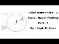 Radar Plotting Part - 5 Deriving Aspect Target Course and Speed CPA TCPA and RANGE