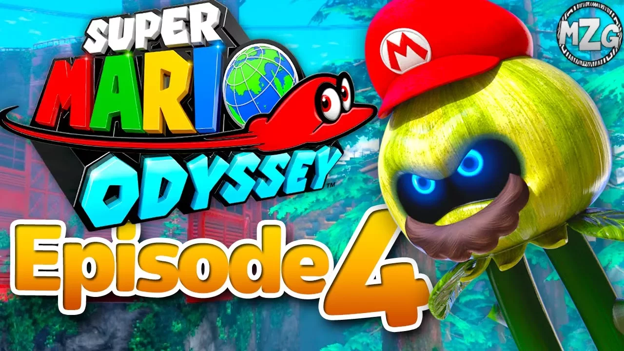 Wooded Kingdom! Saving Steam Gardens! - Super Mario Odyssey - Episode 4