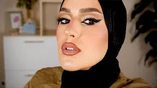 مكياج العيون العربيه اقوى كحل اسود مش معقوله جماله دعاء سليمان 