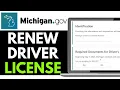 How to Renew Your Driver License Michigan 2025 FULL GUIDE