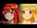 Lagu Hatsukoi x Orange | Mashup of The Quintessential Quintuplets 2, Your Lie In April [Nakano x 7!!]