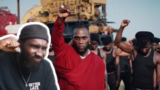 burna boy monsters you made ft chris martin coldplay official music video reaction
