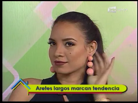 Aretes largos marcan tendencia