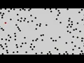 Maxwell Boltzmann distribution animation