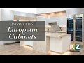 Introducing European Cabinets Styles Features Storage Solutions at KZ Kitchen