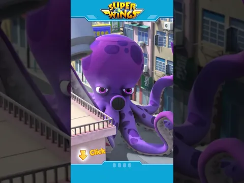 Superwings | Shorts | ¡El monstruo es demasiado fuerte! #superwings