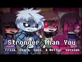 ✦ Stronger Than You﹒Frisk, Chara, Sans, and Betty Editions/Covers