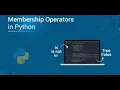 Python Tutorial for Beginners Logical Operators Identity Operators Membership Operators