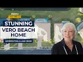 Inside a Vero Beach Hidden Gem Screened Pool Outdoor Kitchen Lake Views