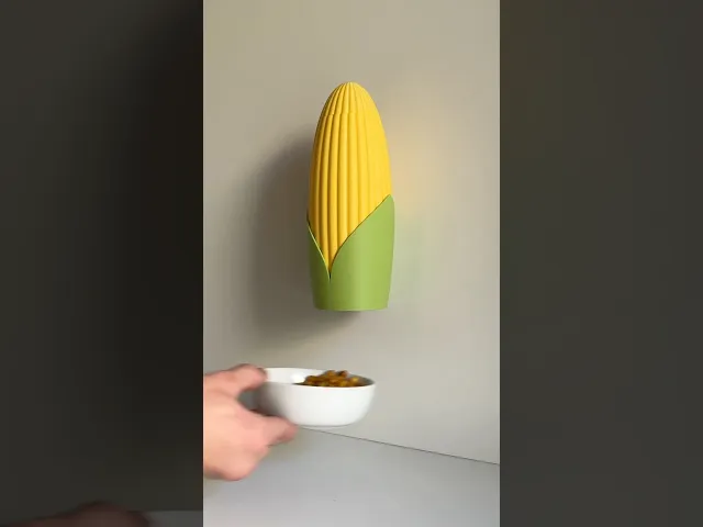Maize, wall mounted snack dispenser. video thumbnail