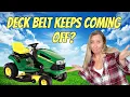 Don t Make These MISTAKES When Replacing Your Riding Lawn Mower Deck Belt
