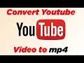 GUIDE Convert Youtube to MP4 100 Working