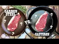 Download Lagu Steak Experiments - Cast Iron vs  Carbon Steel Skillets