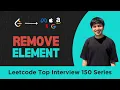 Remove Element Leetcode 27 Top Interview 150 Series