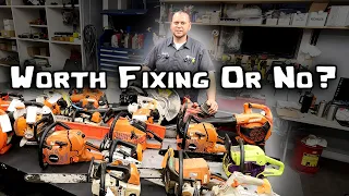 How to Quickly Estimate Cheap Two-Stroke Repairs - Trimmers Blowers Chainsaws More-Worth Fixing