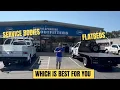 Flatbed vs Service Body Which One Is BEST for Your Work Truck