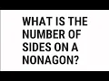 What Is The Number Of Sides On A Nonagon Top Quizzes Online