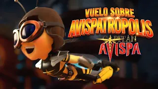 Juan Luis Guerra 4.40 - Vuelo Sobre Avispatrópolis (Capitán Avispa Official Video)