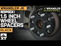 Jeep Wrangler JK RedRock4x4 1 5 in Wheel Spacers - Black Review Install