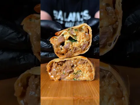¡No vas a creer como queda esta chimichanga!