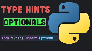 Optional Type Annotation Python Tutorial