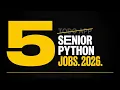 5 Python Projects That Get You Hired as a Senior in 2026