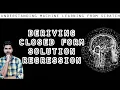Deriving Closed Form Solution For Regression - Machine Learning