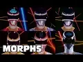 Lagu In Space - All Ranger Morphs | Power Rangers Official