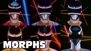 in space all ranger morphs power rangers official