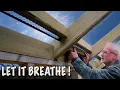 Custom Roof Ventilation Soffits Tiny Barn Build Pt 20