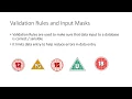Database Series 4 Validation and Input Masks