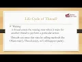 JAVA Multithreading Part-2 Life cycle of thread JAVA Tutorials