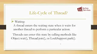 JAVA Multithreading Part-2 Life cycle of thread JAVA Tutorials