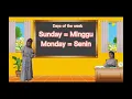 Download Lagu Days of the week | Nama nama hari dalam bahasa inggris