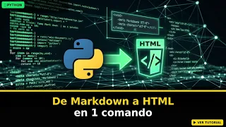 How to Convert Markdown to HTML with Python in 1 Command
