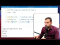 Logical Operators in Python 100 Days of Python Series