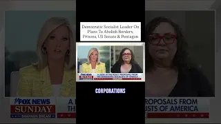 Democratic Socialist Leader On Plans To Abolish Borders Prisons US Senate Pentagon