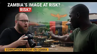 corruption in zambia caught on camera davud akhundzada exposes officer