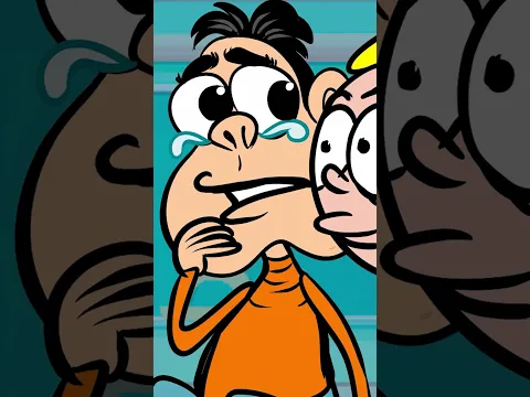 Tirón de pelo #animacion #dibujos #humor #risa #viral