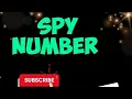 STD-10 COMPUTER SPY NUMBER PROGRAM