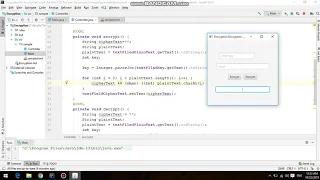 Ceaser Cipher Algorithm Using Java