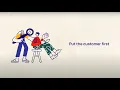 Our company values from the inside out