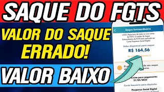 FGTS LIBERADO! VALORES BAIXOS DISPONÍVEL PARA SAQUE? Entenda O Que Está Acontecendo